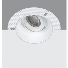 Σποτ Χωνευτό GU10 Trimless Λευκό Κινητό Lord 42-000318 G.K.