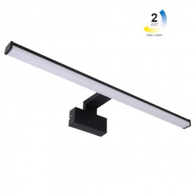 Απλίκα Μπάνιου LED 10W 3000-4000k Μαύρο 42-200088 G.K.