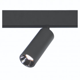 Φωτιστικό Σπότ Ράγας LED 15W 3000k Μαγνητικό Μαύρο Flexo8 43-000733 G.K.