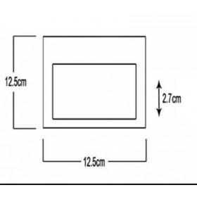 Απλίκα LED 1.5W 3000k Γκρί 43-700333 G.K.
