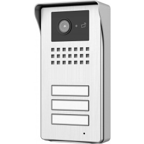 KIT Θυροτηλεόρασης 3 Διαμερισμάτων Με Οθόνη 4,3'' 044310 CTC