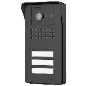 KIT Θυροτηλεόρασης 3 Διαμερισμάτων Με Οθόνη 4,3'' 044383 CTC