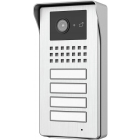 KIT Θυροτηλεόρασης 4 Διαμερισμάτων Με Οθόνη 4,3'' 044410 CTC