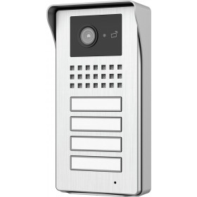 Mπουτονιέρα Θυροτηλεόρασης Ασημί KVN-4 467041 CTC