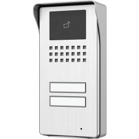 Mπουτονιέρα Θυροτηλεφώνου Ασημί KVN-2 468021 CTC