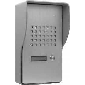 Mπουτονιέρα Θυροτηλεφώνου KALBLA-1 Ασημί 568011 CTC