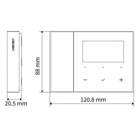 Θερμοστάτης Ψηφιακός Με Έλεγχο TPI RDL211/H SIEMENS