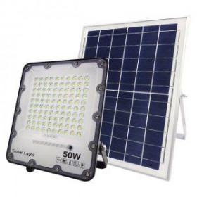 Ηλιακό Φωτιστικό LED 50W 6500K Μαύρο 08.6004.4 COM