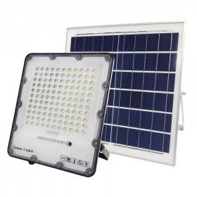 Ηλιακό Φωτιστικό LED 100W 6500K Μαύρο 08.6006.4 COM