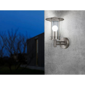 Απλίκα E27 Inox Lisio 30184 EGLO
