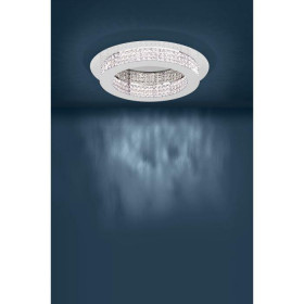 Πλαφονιέρα LED 44.1W 3000k Χρώμιο Και Κρύσταλλο Principe 39402 EGLO