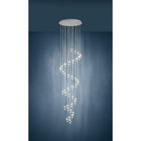 Φωτιστικό LED 72W 3000k Χρώμιο Και Κρύσταλλο Pianopoli1 39545 EGLO