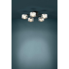 Φωτιστικό LED 10.5W 3000k Μαύρο Και Διάφανο Copillos 39874 EGLO