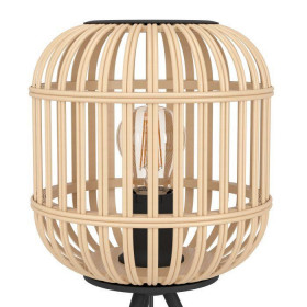 Πορτατίφ E27 Μαύρο Και Ξύλο Bordesley 43218 EGLO