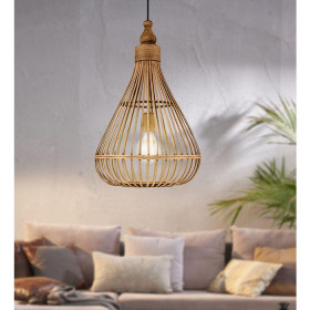 Φωτιστικό Μονόφωτο E27 Καφέ Amsfield 49772 EGLO