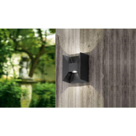 Απλίκα LED 5W 3000k Ανθρακί Morino 93319 EGLO