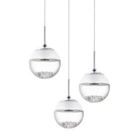 Φωτιστικό LED 15W Χρώμιο Και Διάφανο Montefio 1 93709 EGLO