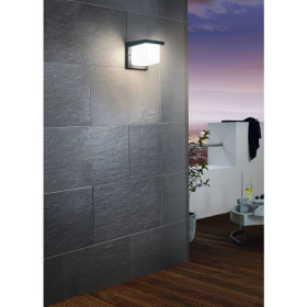 Απλίκα LED 10W 3000k Ανθρακί Και Λευκό Desella1 95097 EGLO