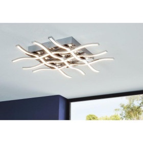 Φωτιστικό LED 36W 3000k Χρώμιο Lasana1 95569 EGLO