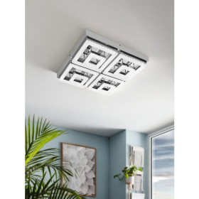 Φωτιστικό LED 12W 3000k Χρώμιο Fradelo 95661 EGLO