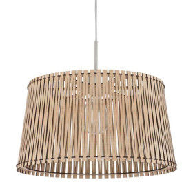 Φωτιστικό Μονόφωτο E27 Νίκελ Και Καφέ Sendero 96193 EGLO