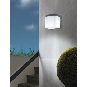 Απλίκα LED 4.9W 3000k Ανθρακί Και Λευκό Jorba 96256 EGLO