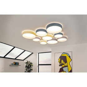 Πλαφονιέρα LED 24W 3000k Ανθρακί Palomaro 96538 EGLO
