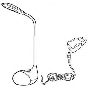 Φωτιστικό Γραφείου LED 2.2W 4000k Λευκό Cabado 1 97078 EGLO