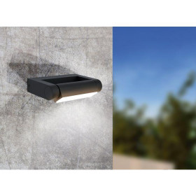 Απλίκα LED 4.9W 3000k Ανθρακί Και Λευκό Brianza 98707 EGLO