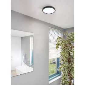 Πλαφονιέρα LED 20.5W 3000k Μαύρο Fueva 5 99267 EGLO