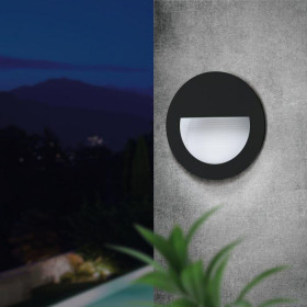 Φωτιστικό Χωνευτό LED 2.5W 4000k Μαύρο Aracena 99576 EGLO