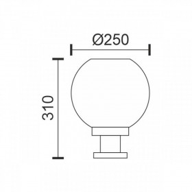 Ηλιακό Φωτιστικό LED 8W RGB+W Μαύρο Και Λευκό 6776 SPOTLIGHT