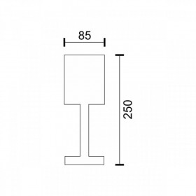 Πορτατίφ LED 2W 3000k-6000k Διάφανο Φορητό 7098 INLIGHT