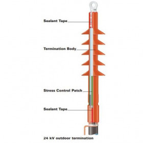 Ακροκιβώτιο Μέσης Τάσης 240mm 24kV TFTI-5131 TYCO