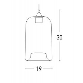 Φωτιστικό Μονόφωτο Ε27 Γκρι 14101 ZAMBELIS