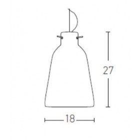 Φωτιστικό Μονόφωτο Ε27 Κεραμιδί 1663 ZAMBELIS