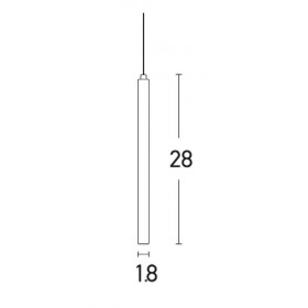 Φωτιστικό LED 3W 2700k Λευκό 17008 ZAMBELIS