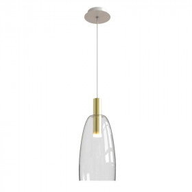 Φωτιστικό LED 5W 3000k Διάφανο Καί Χρυσό 1966 ZAMBELIS