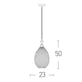 Φωτιστικό Μονόφωτο E27 Φυμέ 1986 ZAMBELIS
