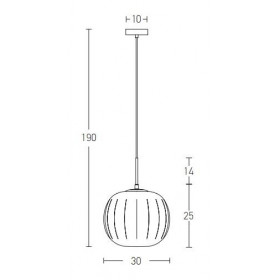 Φωτιστικό Μονόφωτο E27 Χρυσό 20124 ZAMBELIS