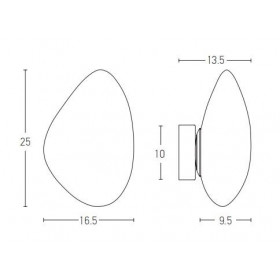 Απλίκα LED 5W 3000k Λευκό 20137 ZAMBELIS