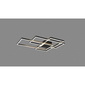 Φωτιστικό LED 55W 3000k Μαύρο 2020 ZAMBELIS