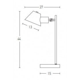 Πορτατίφ E27 Λευκό Και Χρυσό 20222 ZAMBELIS