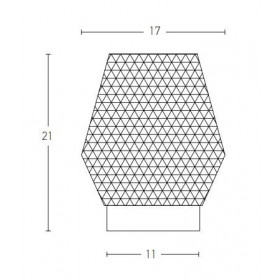 Πορτατίφ E27 Χρυσό 20251 ZAMBELIS