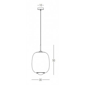 Φωτιστικό Μονόφωτο G9 Χρυσό Και Διάφανο 22057 ZAMBELIS