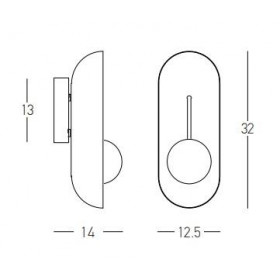 Απλίκα G9 Χρυσό 22059 ZAMBELIS