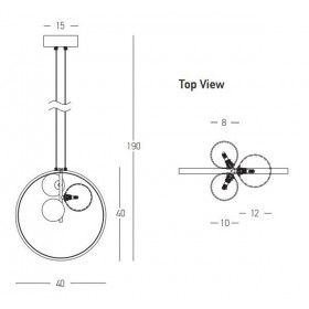 Φωτιστικό G9 & LED 20W Μαύρο 22064 ZAMBELIS