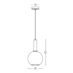 Φωτιστικό Μονόφωτο E27 Λευκό Και Χρυσό 22071 ZAMBELIS