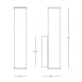 Απλίκα Μπάνιου LED 7W 3000k Χρώμιο 22087 ZAMBELIS