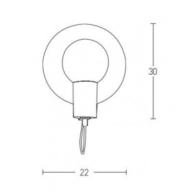 Απλίκα G9 Μπρονζέ Και Χρυσό 22189 ZAMBELIS